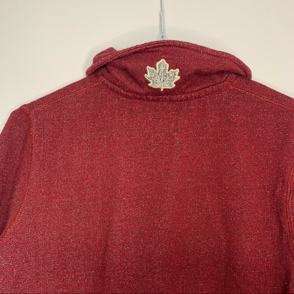 Roots Ultra Soft Fleece Quarter Zip Polo | Size S - Picture 6 of 8